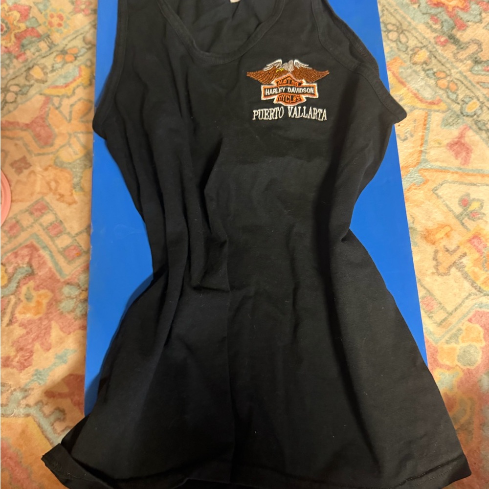 Harley-Davidson Black Sleeveless Shirt